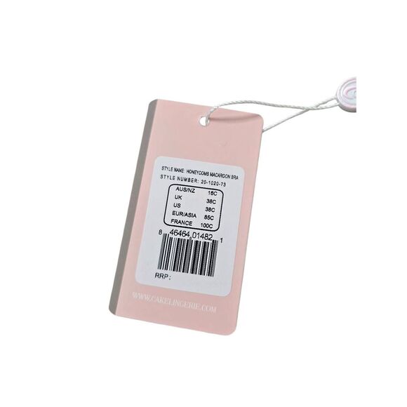 Cake Lingerie Maternity Nursing Bra Honeycomb Macaroon Flexi-wire Size 38C NEW - Picture 5 of 5